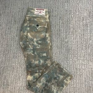 True Religion Jeans Camo size 32